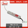 Motorista impermeável constante IP67 do diodo emissor de luz da corrente de 20W 12-24VDC 0.8A